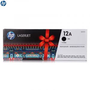 惠普Q2612A12A黑色硒鼓
