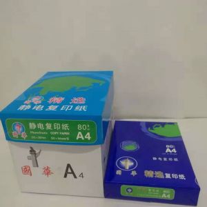 国华精选复印纸A480g500张/包10包/箱