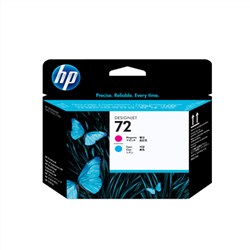 惠普（HP）72号C9383A打印头蓝/红