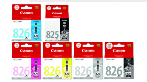 佳能（Canon）CLI-825/826彩色墨盒套装适用佳能