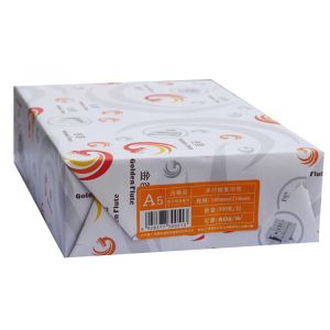 金笛（JINDI）复印纸A5/80G500张/包20包/箱