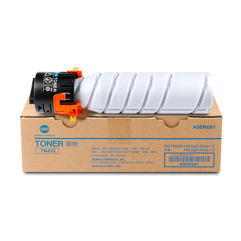柯尼卡美能达（KONICAMINOLTA）TN222H黑色碳