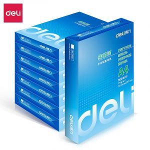 得力（deli）7402莱茵河复印纸A4/70g500张/包