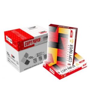 红色小钢炮8K70g纯白复印纸500张/包5包/箱