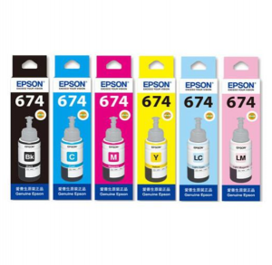 爱普生（Epson）T674原装墨水(6741-6746)六