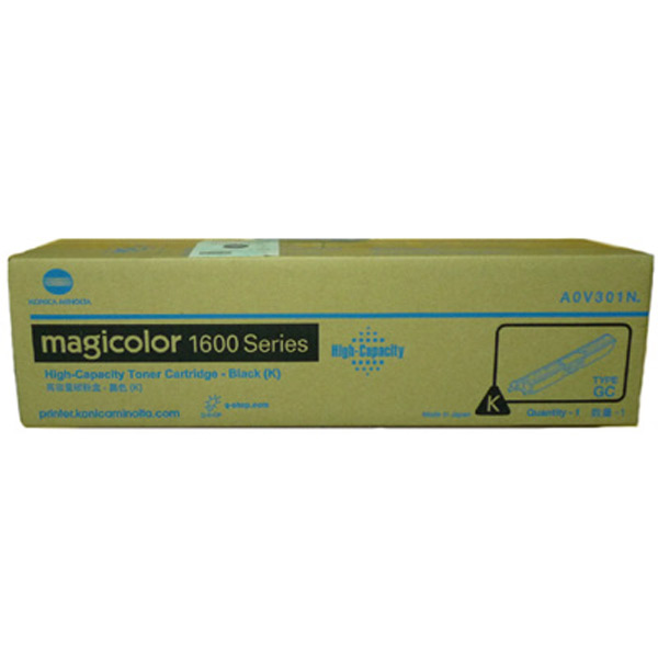 柯尼卡美能达1600系列代码A0V301N黑色墨粉（适用16