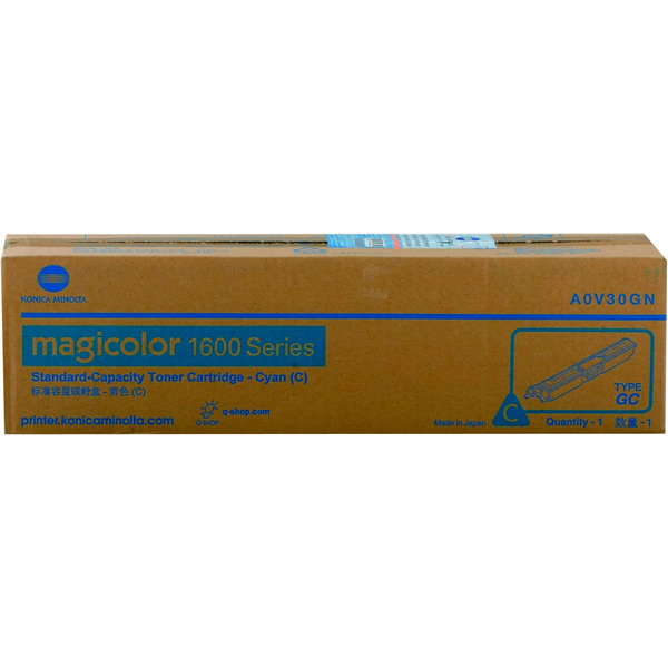 柯尼卡美能达1600系列代码A0V3-0GN蓝色墨粉（适用1