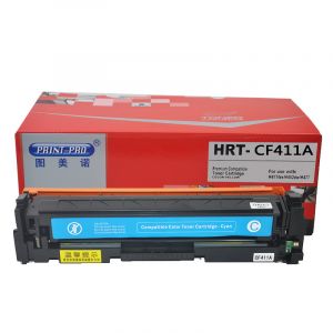 图美诺HRT-CF411A青色硒鼓适用于惠普M452n/47