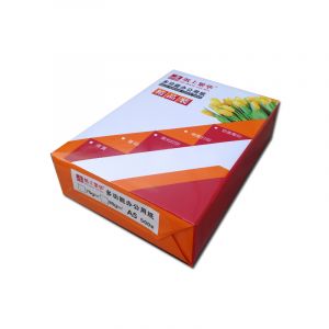 纸上繁华A5/80G彩色复印纸500张/包20包/箱绿色