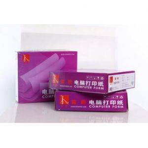 雷雨40列单层打印纸