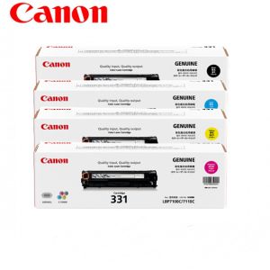 佳能（Canon）CRG-331BK/C/Y/M硒鼓黑彩一套
