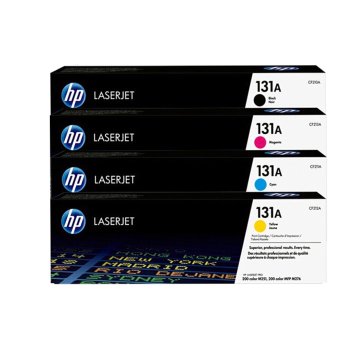 惠普（HP）131ACF210A-CF213A四色硒鼓套装含