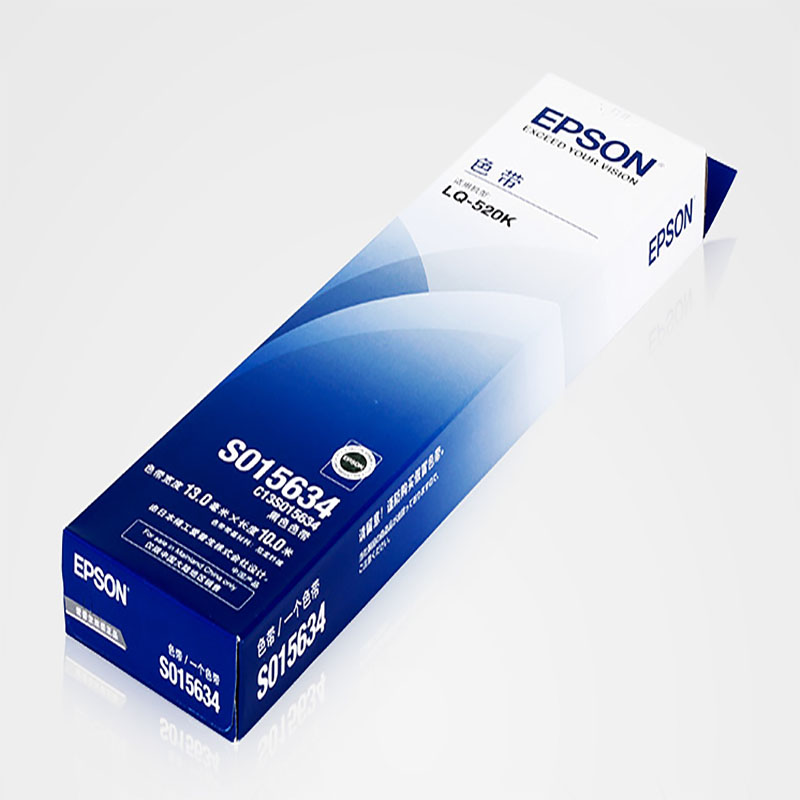 爱普生(Epson）SO15634黑色色带架适用LQ-520