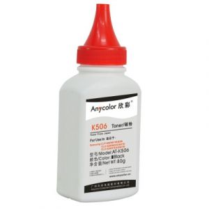 欣彩（Anycolor）CLT-K506碳粉AT-K506黑色80g墨粉适用三星CLP-680ND680DWCLX-6260ND6260FD硒鼓