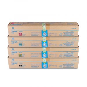 柯尼卡美能达TN321KCYM四色套装黑/青/红/黄（适用C364/C284/C224机型）柯美碳粉耗材