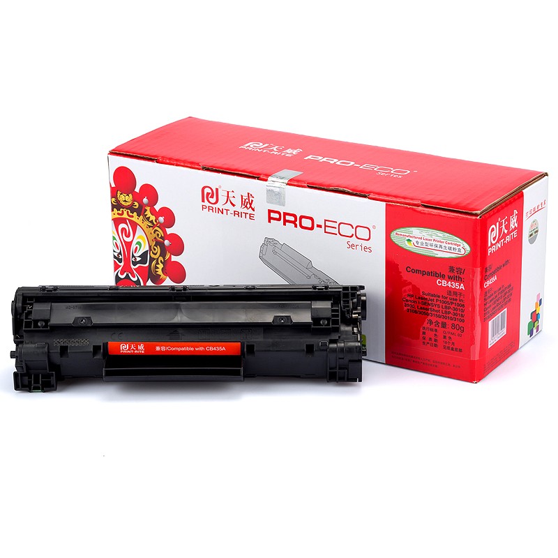 天威（PrintRite）CB435A/CRG-912黑色硒
