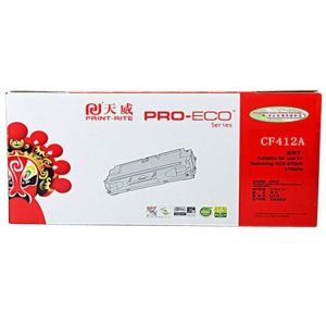 天威（PrintRite）CF412A黄色硒鼓专业装适于惠普