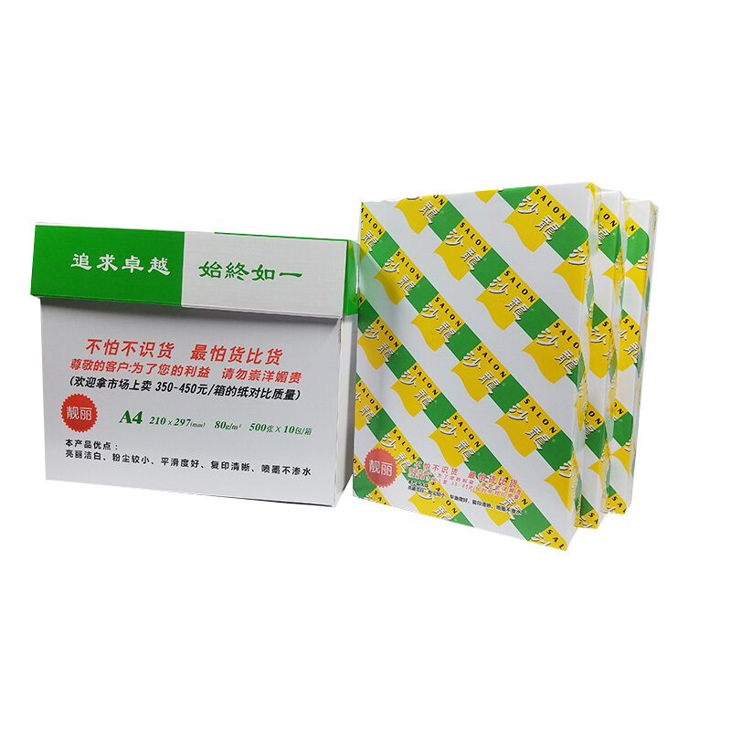 天章（TANGO）沙龙复印纸70gA4500张/包10包/箱