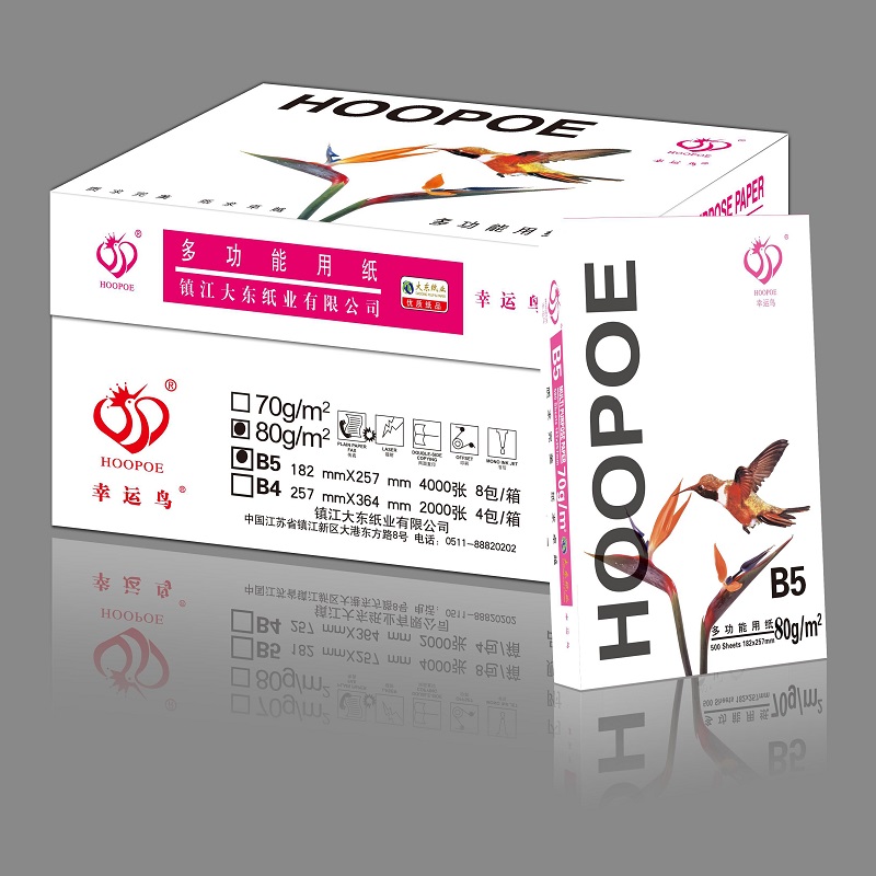 幸运鸟-白鸟80克B5