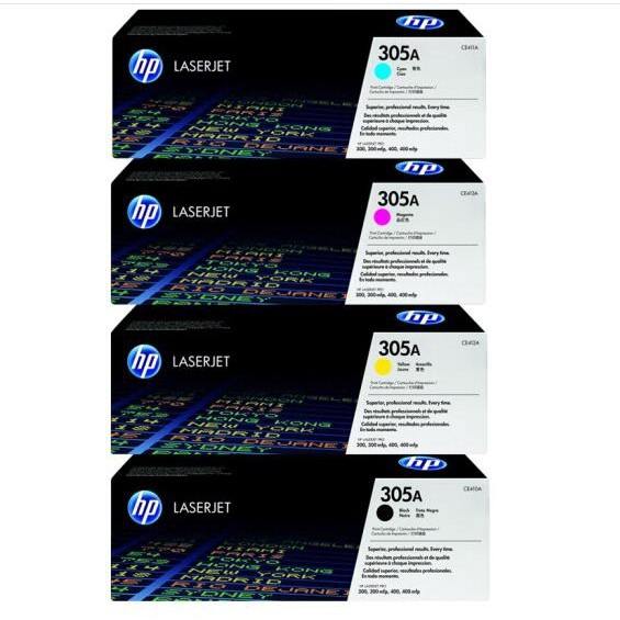 惠普（HP）CE410A-CE413A四色硒鼓套装305A适