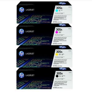 惠普（HP）CE410A-CE413A四色硒鼓套装305A适