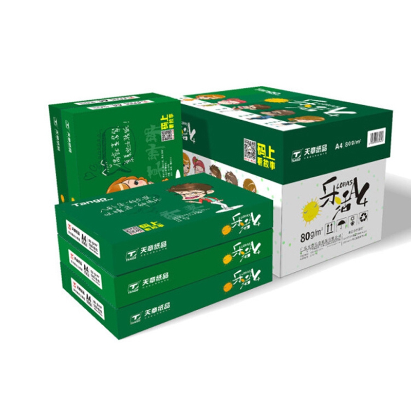 天章(TANGO)乐活天章80gA4复印纸500张/包5包