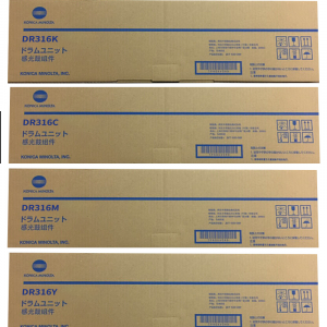 柯尼卡美能达DR316K/M/Y/C原装硒鼓彩色适用于：柯尼卡美能达C300i/C360i