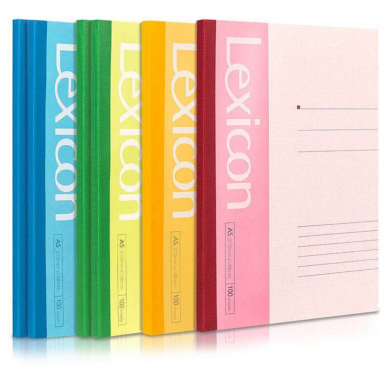 得力 7655 胶装本 A5/100页 （单位：本） 混色