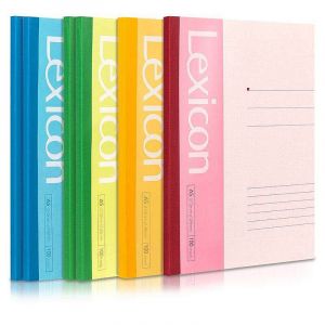 得力7655胶装本A5/100页（单位：本）混色