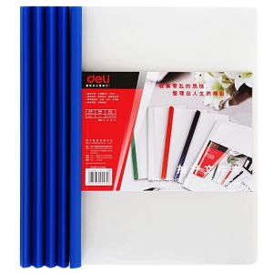 得力 5532 抽杆夹 5只/包（单位：包） 混色