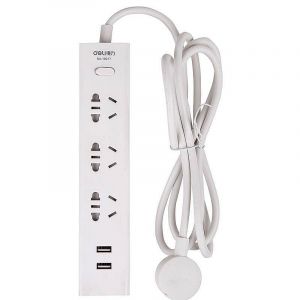 得力18217电源插座 插排(白)