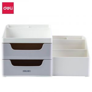 得力(deli)8900收纳盒(单位：只）浅灰