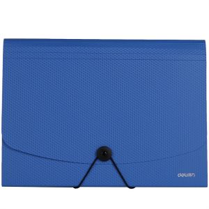 得力5236风琴包(蓝)