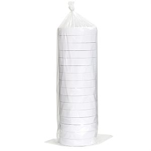 得力 30402 棉纸双面胶带 18mmｘ10y袋装 16卷