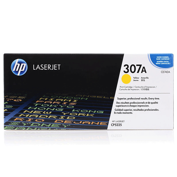 惠普HPCE742A打印硒鼓/颜色：黄色/适用机型：Colo