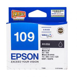 爱普生T1091黑色墨盒