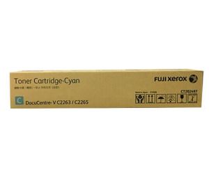 富士施乐（FujiXerox）CT202497青色碳粉第五代