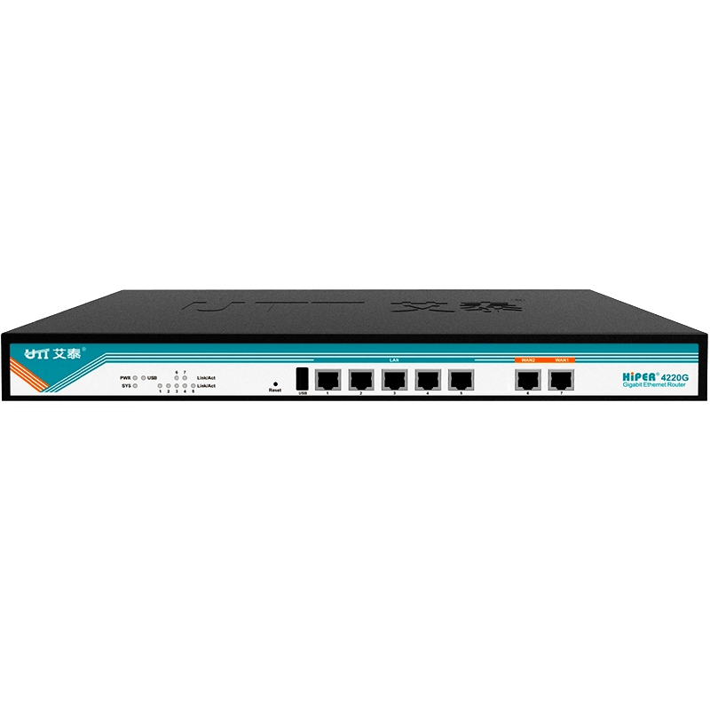 艾泰（UTT）HiPER4220G企业级全千兆多WAN口上网行为管理路由器