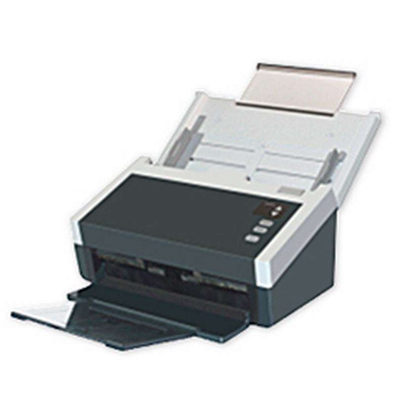 彩色双面A4馈纸式文档扫描仪影源M1760