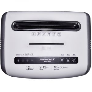 三木（SUNWOOD）MSD9670锰钢侠静音保密办公家用文件资料粉碎机