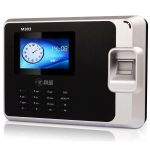 科密（Comet）M303智能排班指纹考勤机打卡机免软件/考勤软件自由切换彩屏卡钟适应各种排班