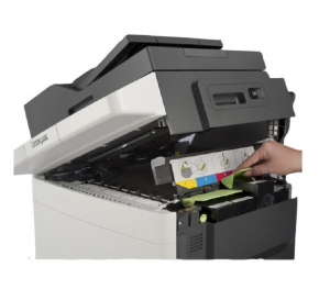利盟(Lexmark)CX410de办公彩色激光多功能一体机彩色扫描打印复印扫
