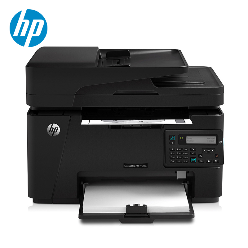 HP惠普LaserJetProMFPM128fn黑白激光多功能