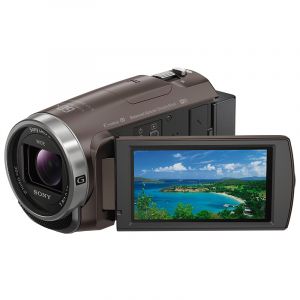 索尼(SONY)HDR-CX680高清数码摄像机棕色官方标配配包