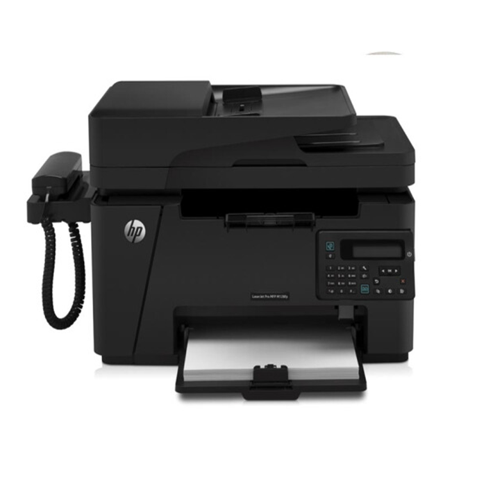 HP惠普LaserJetProMFPM128fp黑白激光一体机