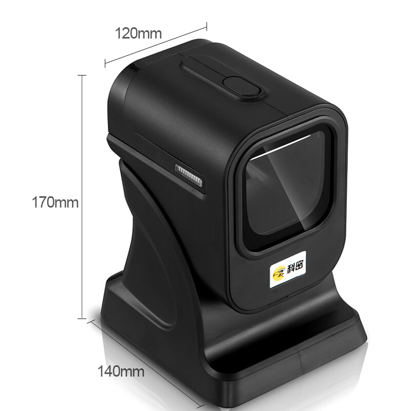 科密PT-218高速扫描平台一二维码扫描枪商品自动感应扫描仪
