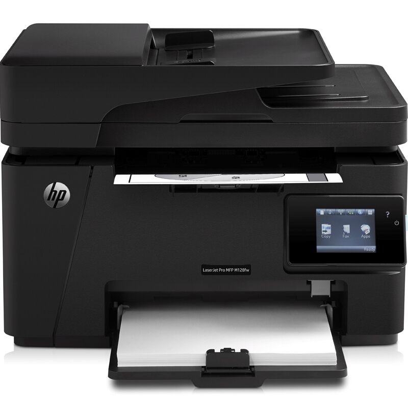HP惠普LaserJetProMFPM128fw黑白激光多功能
