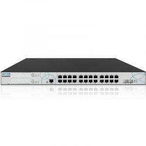 艾泰(UTT)S3326GP24口千兆管理型48V标准PoE供电网络交换机监