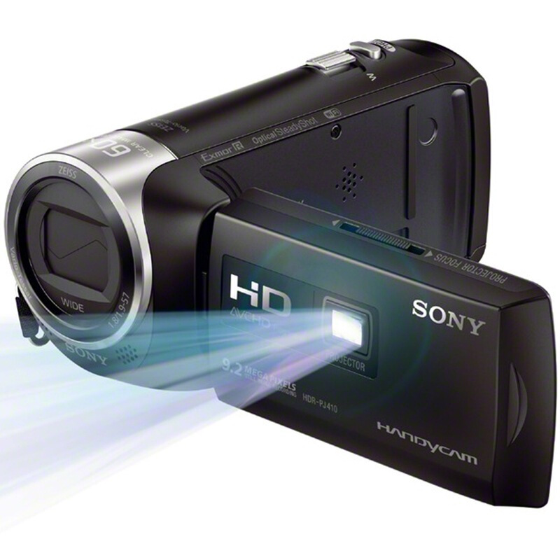 索尼(SONY)HDR-PJ410高清数码摄像机光学防抖30倍光学变焦蔡