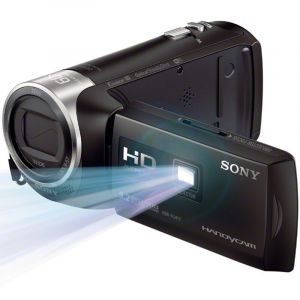 索尼(SONY)HDR-PJ410高清数码摄像机光学防抖30倍光学变焦蔡